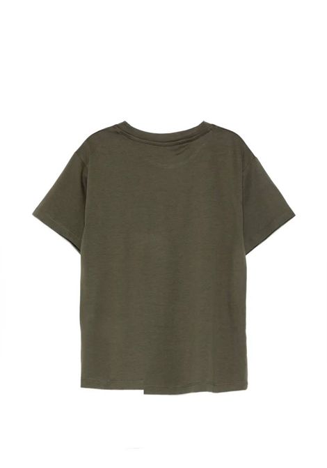 T-shirt con logo PAOLO PECORA KIDS | PP4222OLIVA